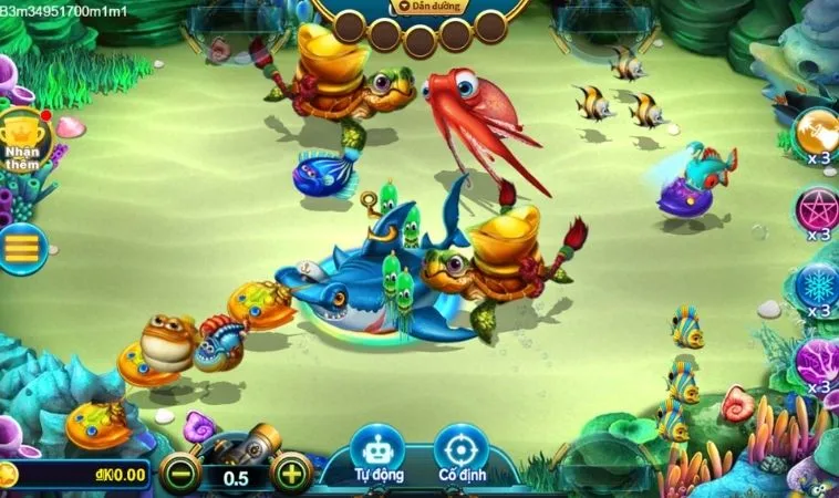 Các sinh vật trong game Bắn Cá Đại Dương Tại M8Win