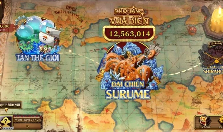 Hướng Dẫn Cách Chơi Bắn Cá Đại Hải Trình Tại M8Win Siêu Dễ 2 Các khu vực chơi Bắn Cá Đại Hải Trình Tại M8Win