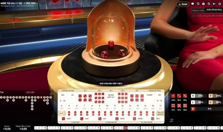 Bàn cược Tài Xỉu Nhà Cái M8Win