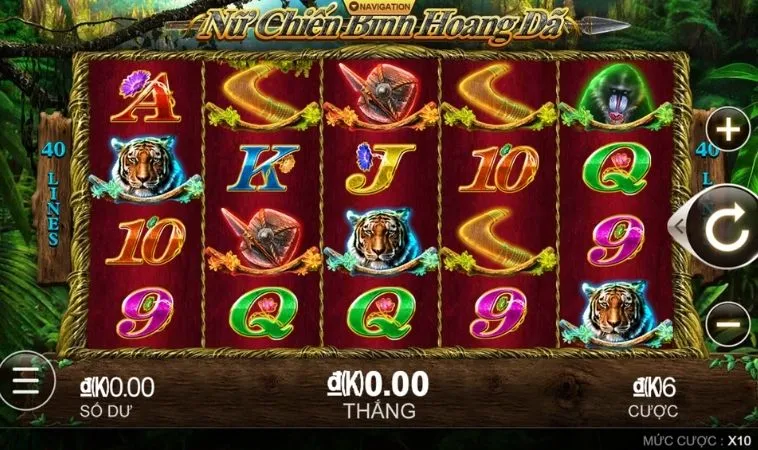 Giao diện chơi Nổ Hũ Rừng Xanh Tại M8Win